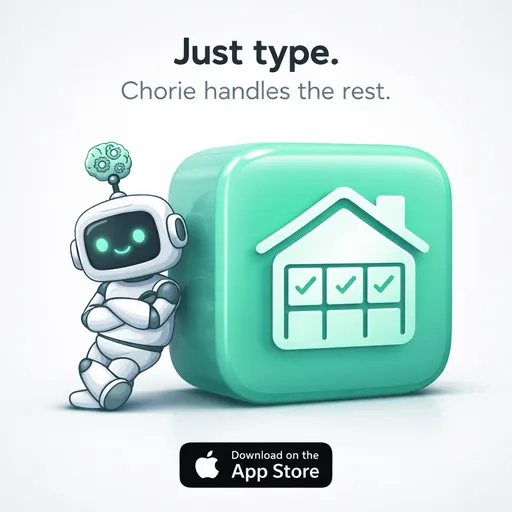 Just type. Chorie handles the rest.